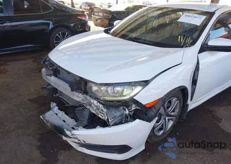 2018 Honda Civic Lx из США, поврежденный, VIN 2HGFC2F57JH502387